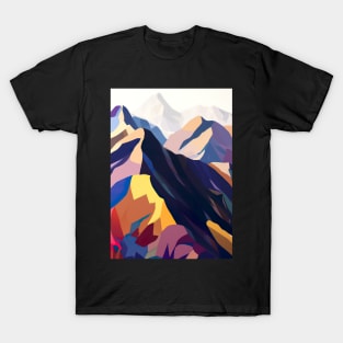 Colorful Mountains T-Shirt